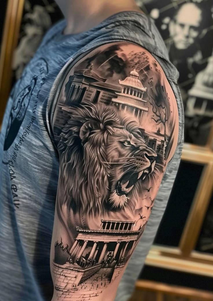 Ancient Greek Roman tattoo designs