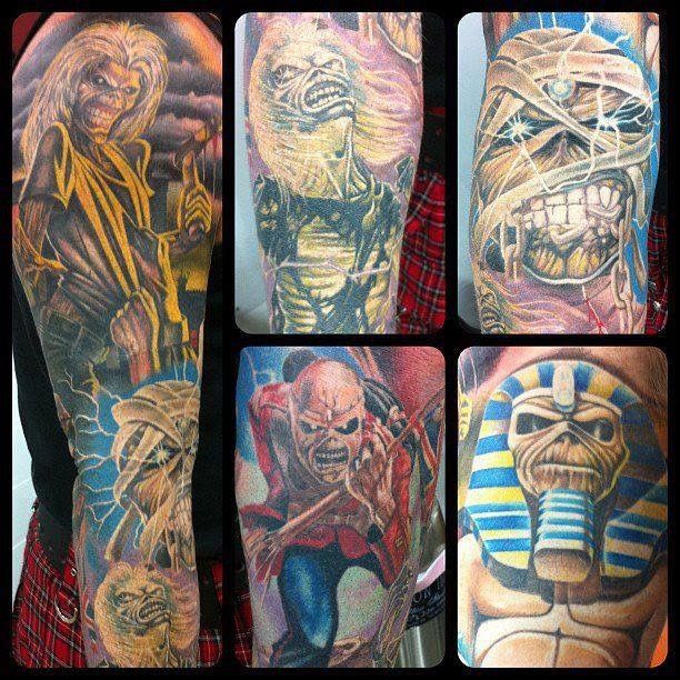 Discover 31 Tattooed Eddies and Iron Maiden Mascot Ideas | fan tattoo, iron  maiden posters, stranger eddie iron maiden and more
