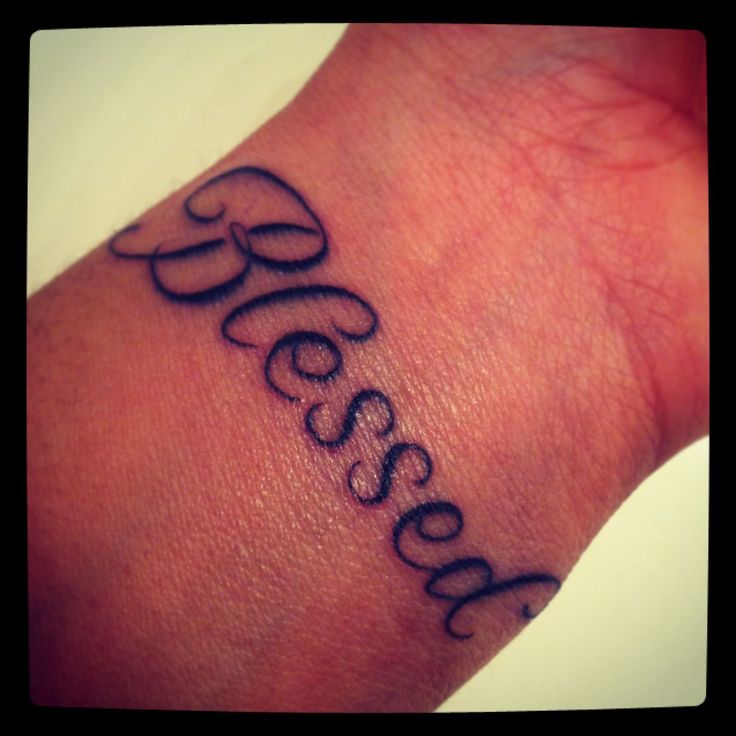 350+ Beautiful Blessed Tattoos Designs in 2024