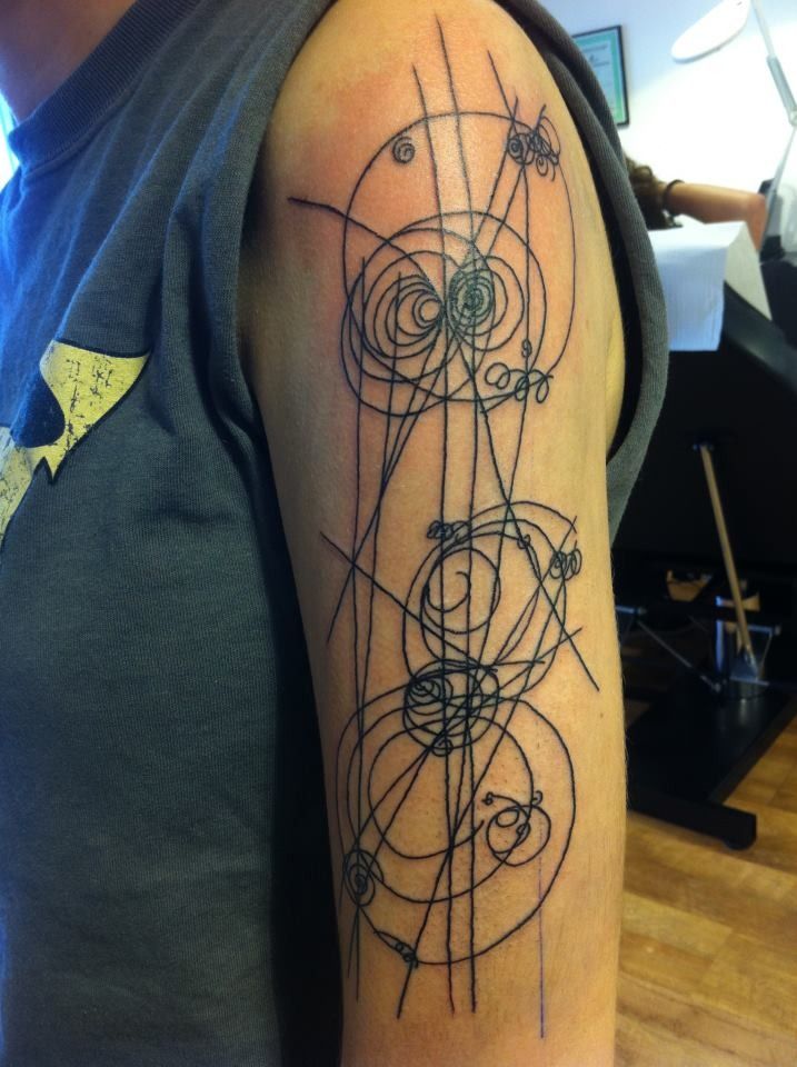science tattoo