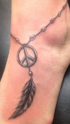 15 Best Peace Tattoo Designs To Enhance Your Beauty!