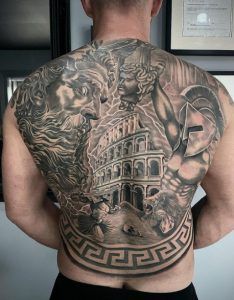 22 Roman Colosseum Tattoo Design & Meaning - Tattoo Twist