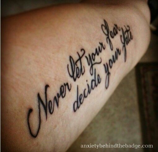 Never. .... | Inspirational tattoos, Wrist tattoos, Tattoos