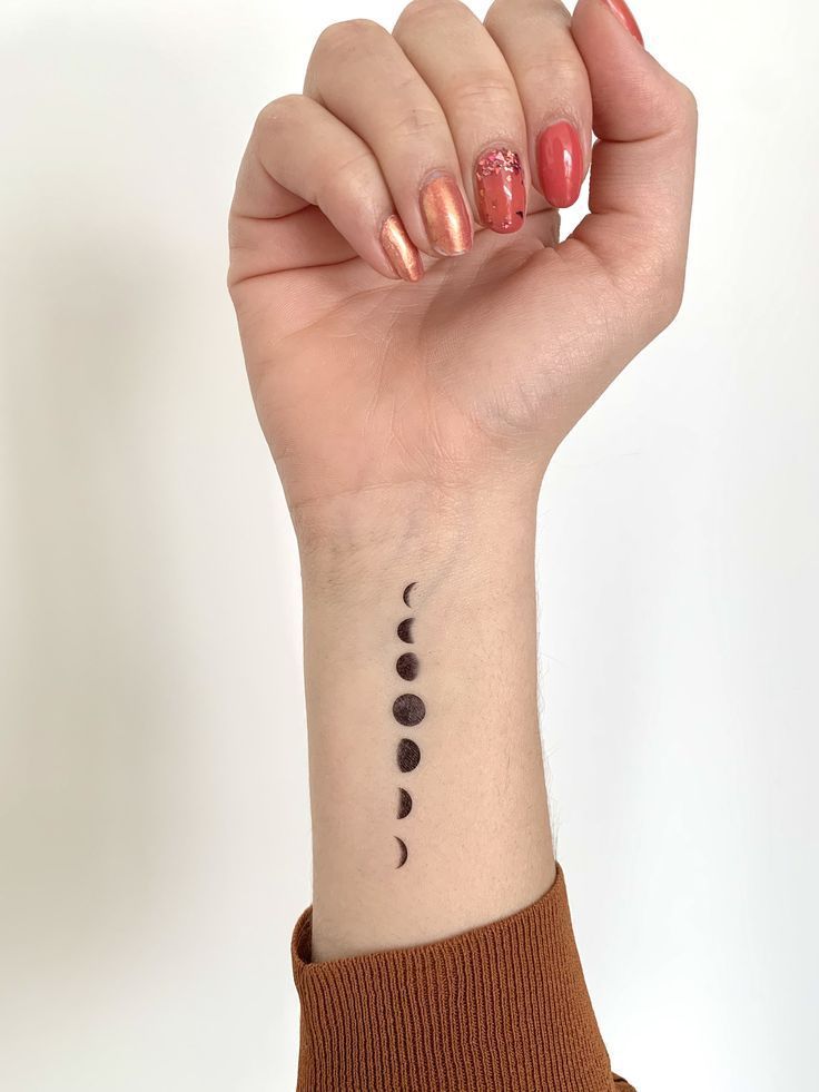 50+ Tattoo Ideas Of Moon Phase
