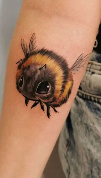 100 Beautiful Bee Tattoos, Ideas, & Meaning - Tattoo Me Now