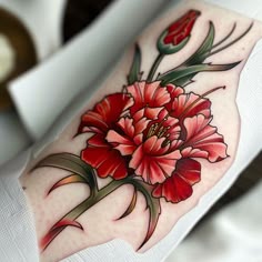Discover 9 Carnation tattoos and carnation tattoo ideas | tattoos, flower tattoo  designs, carnations and more