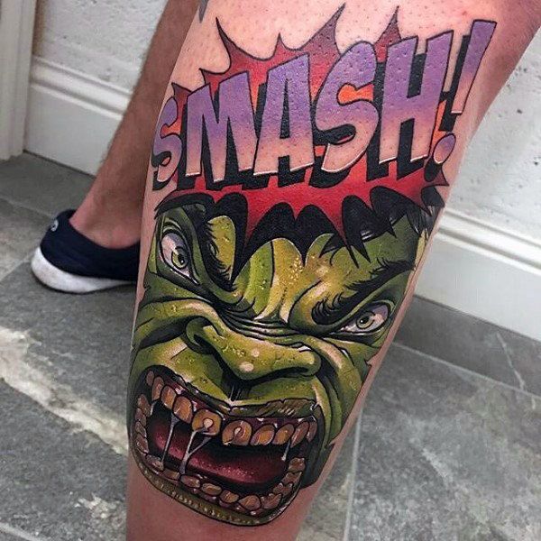 100 Incredible Hulk Tattoos for Men