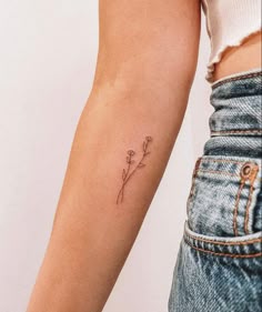 Bougainvillea Tattoo Fine Line