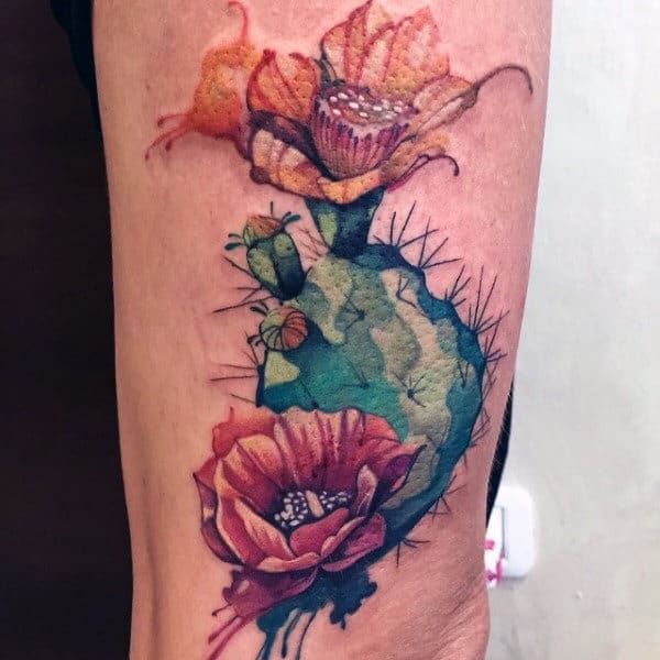 70 Cactus Tattoo Designs for Men