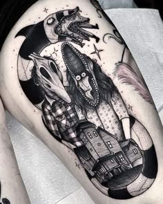 8 Tim Burton tattoo ideas | tim burton tattoo, halloween tattoos, spooky  tattoos