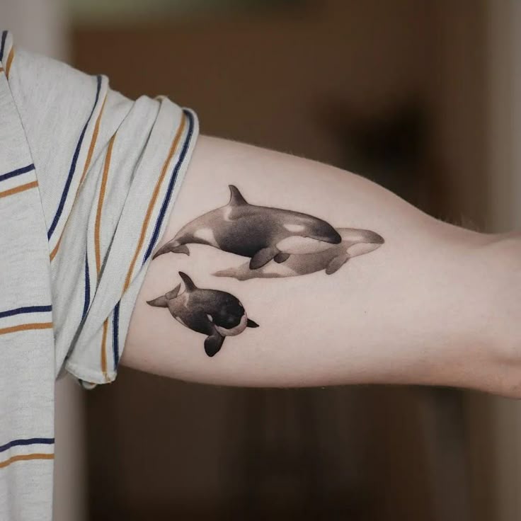 35 Shocking Whale Tattoo Designs
