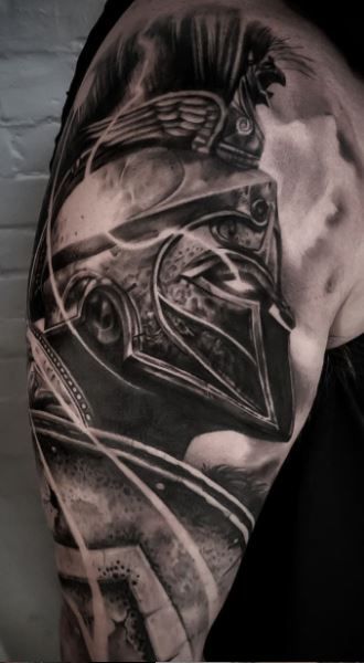 65 Masculine Spartan Tattoos For Men | Spartan Tattoo Ideas and Meaning -  Tattoo Me Now