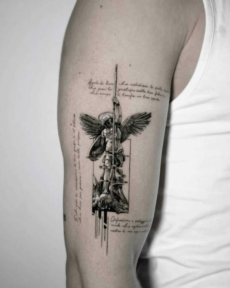 101 Best Warrior Archangel Michael Tattoo Ideas That Will Blow Your Mind!