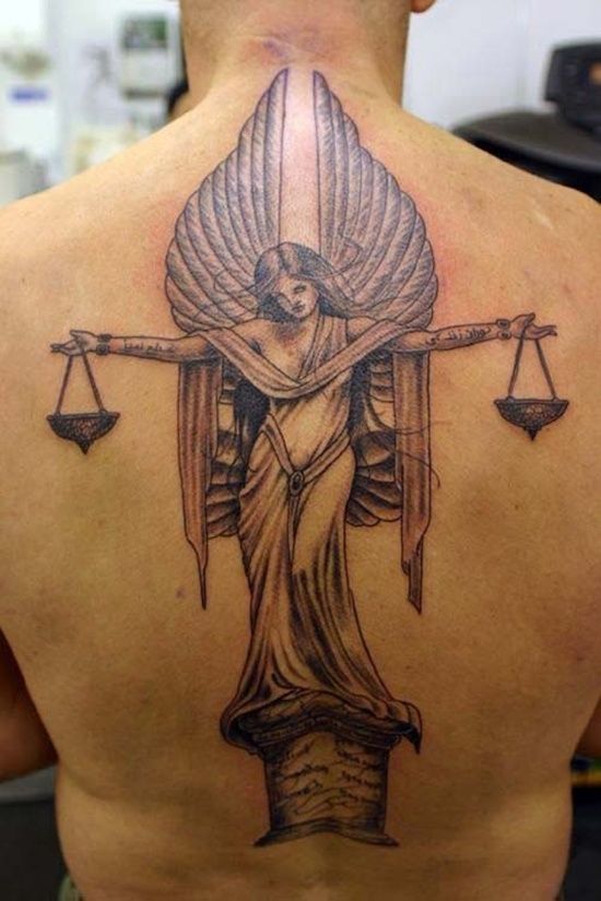 Libra Tattoos for Men