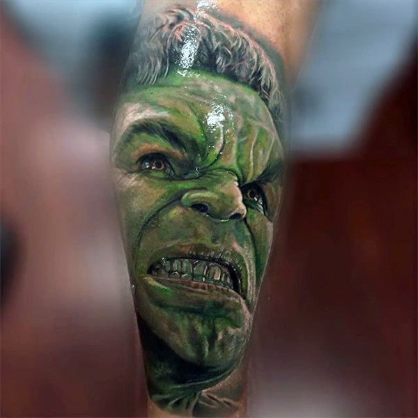 100 Incredible Hulk Tattoos for Men