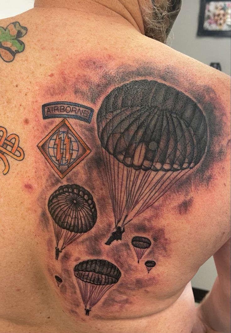 Paratrooper tattoo