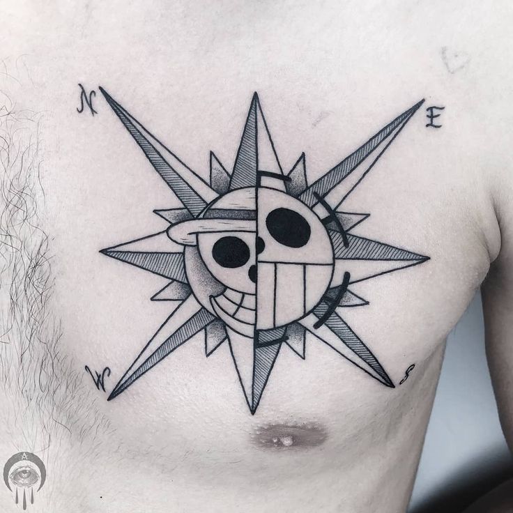 88+ One Piece Tattoos For 2024! 🏴‍☠️