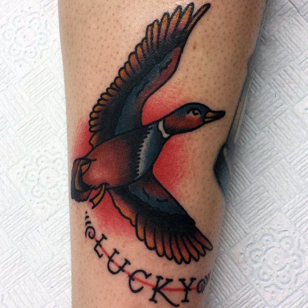 70 Creative Duck Tattoos for Men