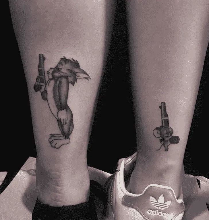Tom and Jerry Tattoo Design Ideas Images