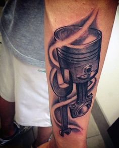 11 Mechanic tattoo ideas | mechanic tattoo, piston tattoo, tattoos for guys