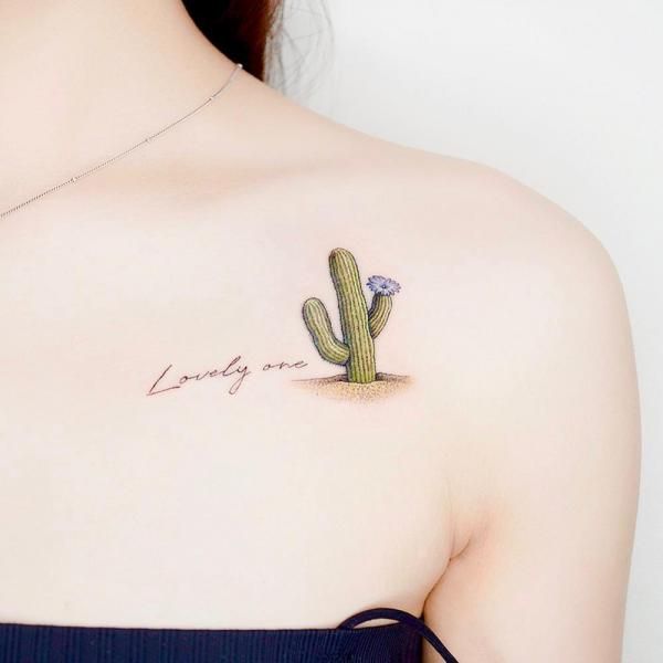 45 Cactus tattoos: Meanings and Designs | Art and Design