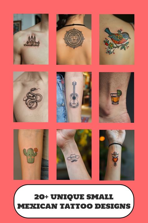 20+ Small Mexican Tattoo Ideas