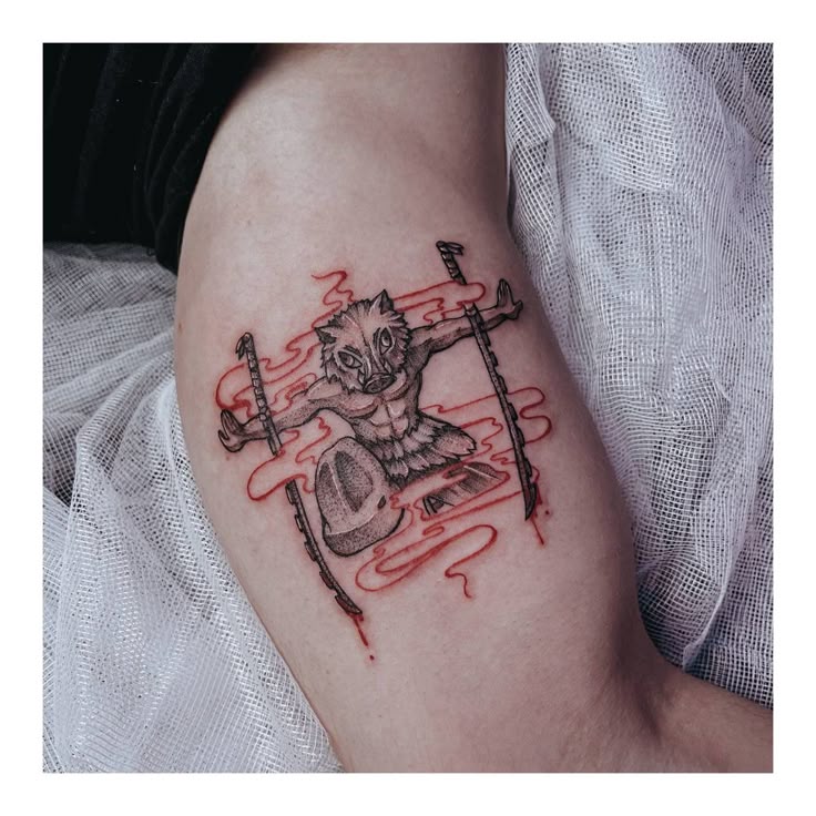 inosuke demon slayer tattoo
