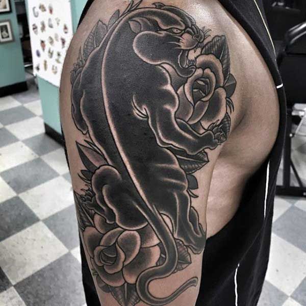 63 Panther Tattoo Designs for Men