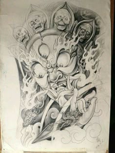 27 Bhairav ideas | art tattoo, buddha tattoo design, japanese tattoo art