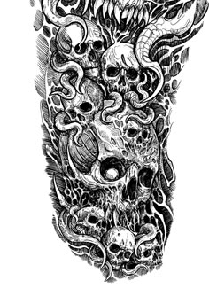 120 Sick Tattoo Ideas in 2025 | evil tattoos, skull sleeve tattoos, demon  tattoo