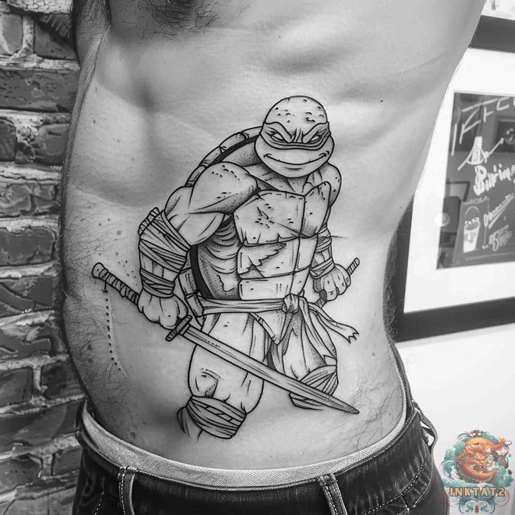 Teenage Mutant Ninja Turtles Tattoos: 140 Designs TMNT