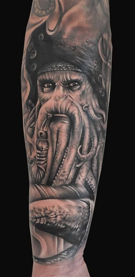 Pin by April Jones on ATattoos | Pirate tattoo, Tattoo arm designs, Tattoo  sleeve designs