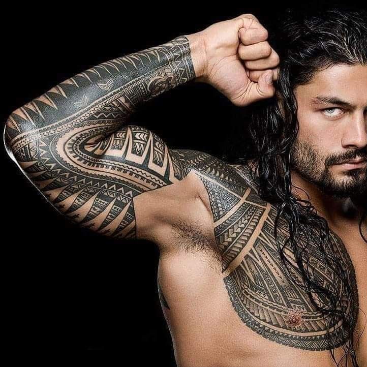 Pin by Lisa Stovall on Roman Reigns | Roman reigns tattoo, Body armor tattoo,  Roman reigns shirtless