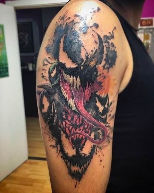 Best Venom Tattoo Ideas for Marvel Enthusiasts