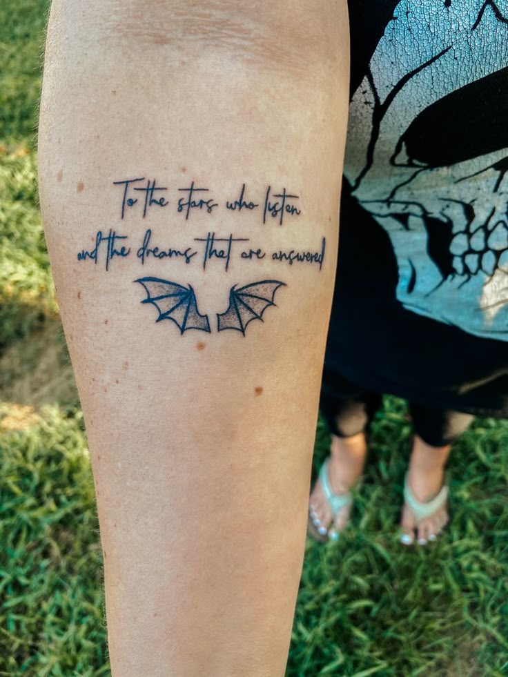 ACOTAR tattoo