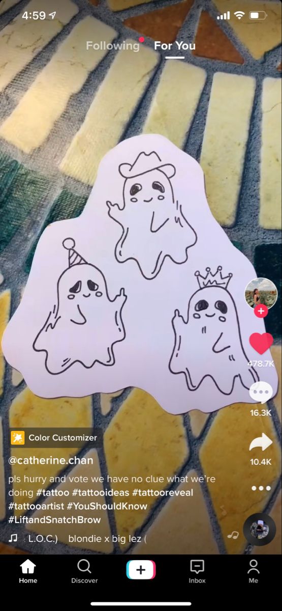 trio tattoo idea