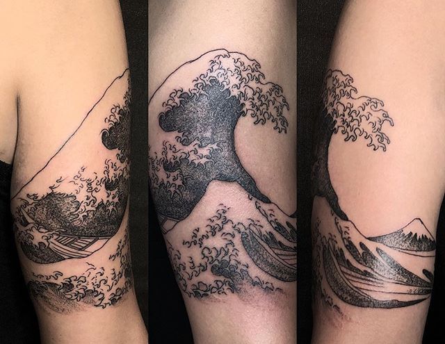 Under the Wave off Kanagawa. By Hokusai @x.bellingham On @morganverburg