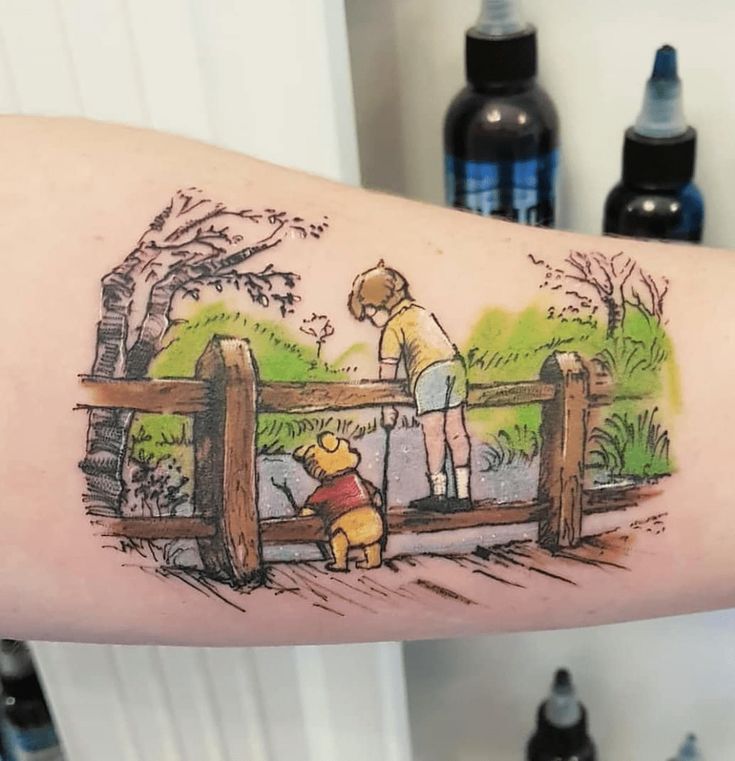 210+ Best Winnie The Pooh Tattoo Designs (2024)