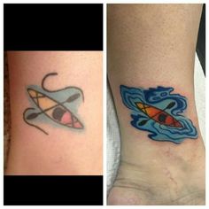7 Kayak tattoo ideas | kayaking, tattoos, tattoo designs