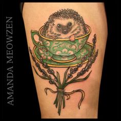 Discover 20 Hedgehog Tattoo Ideas and Hedgehog and Flowers Tattoo Ideas | small hedgehog tattoo, realistic hedgehog tattoo, echidna tattoo and more