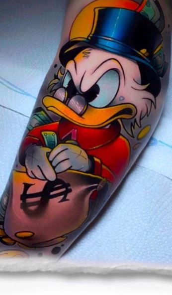 100 Adorable Duck Tattoos You Will Want To Try - Tattoo Me Now