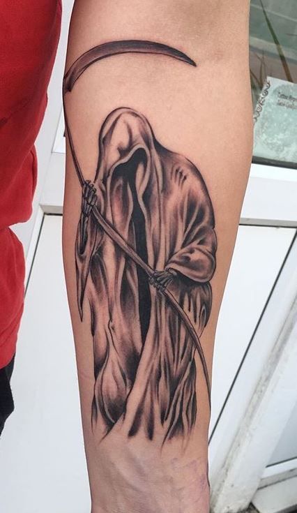 Grim Reaper Tattoos