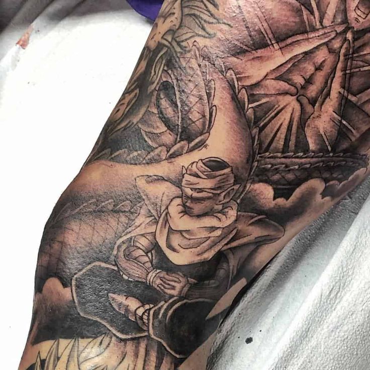 39 Awesome Dragon Ball Tattoo Ideas