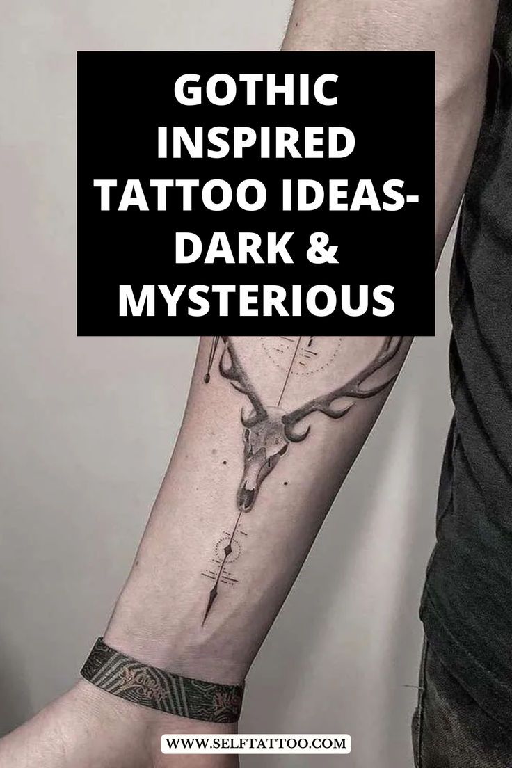 Gothic Inspired Tattoo Ideas- Dark & Mysterious