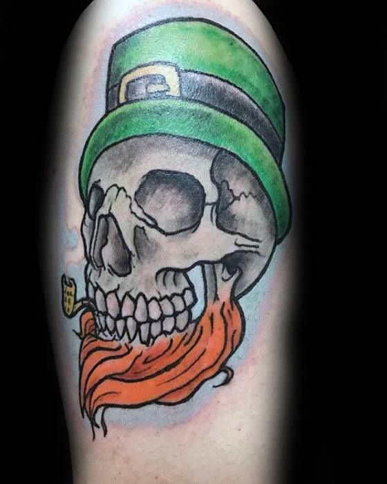 50 Funny Leprechaun Tattoo Designs for Men