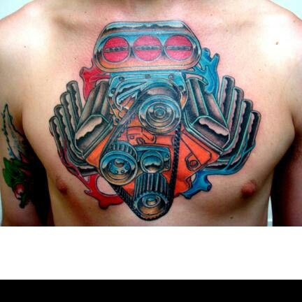 Pin by Eric Caddick on Tattoo Ideas | Tattoos, Sweet tattoos, Engine tattoo
