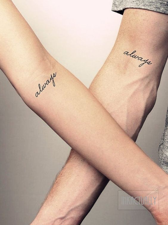 20 Amazingly PERFECT Matching Tattoos For You & That Special Someone