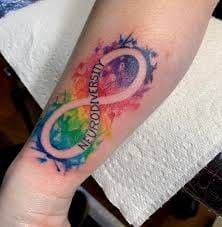 Pin by Elisabeth Fewell on Tattoo ideas | Infinity tattoos, Ankle bracelet tattoo, Tattoo bracelet