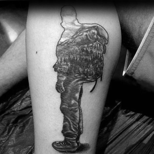 60 Realistic Hiking Tattoos for Men