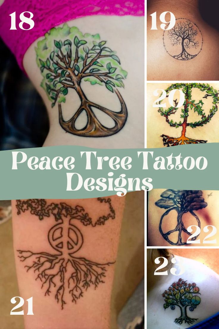 81 Modern Peace Sign Tattoo Designs & Ideas